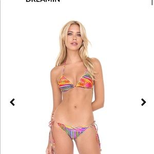 NWT XS Luli Fama Dreamin bikini set